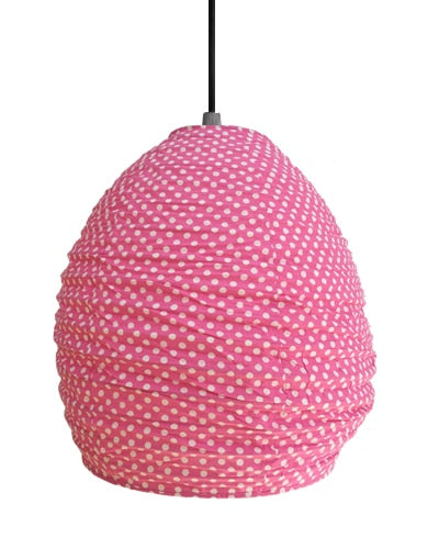 MINI DOT White on Pink
