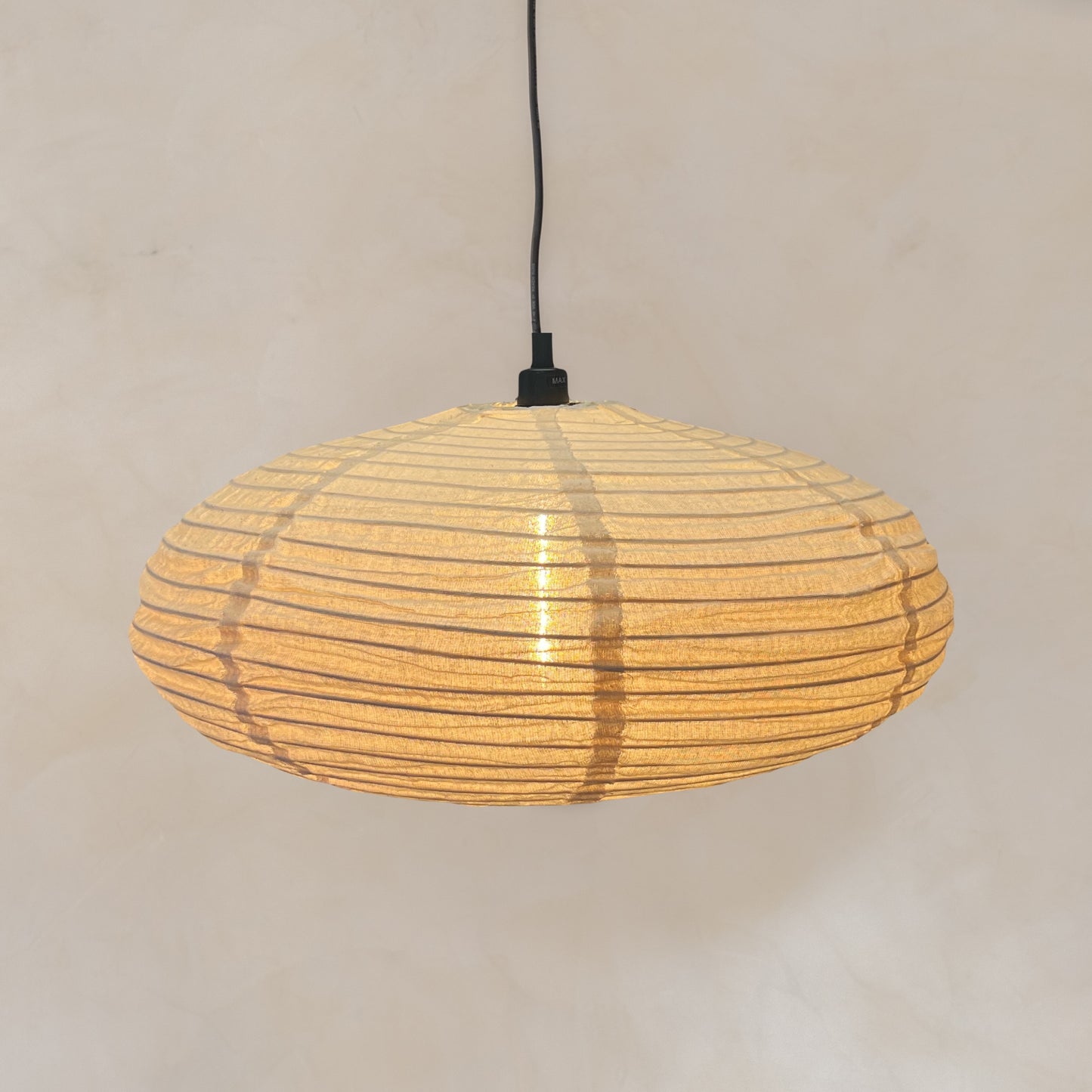 COTTON MESH-SAND Lampshade