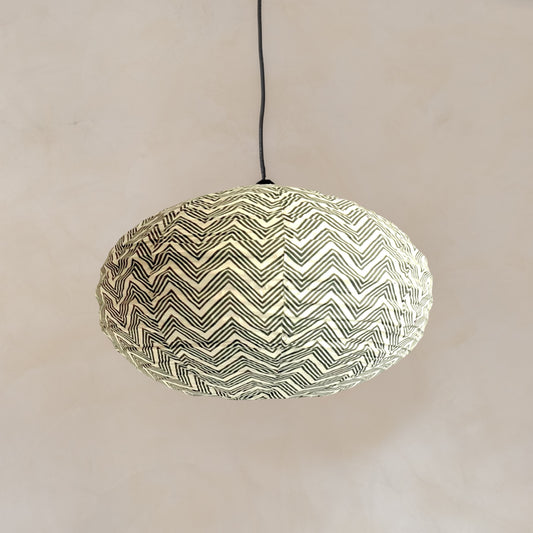 KUBA Teal Lampshade